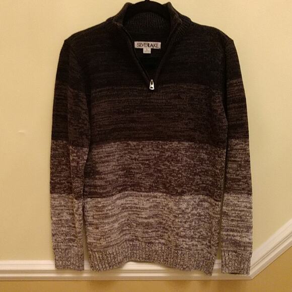Silverlake Quarter Zip Sweater size Large - Picture 1 of 8